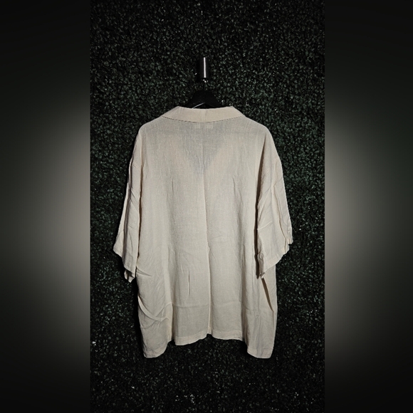 Men's Cream Shirt - Picture 3 of 4